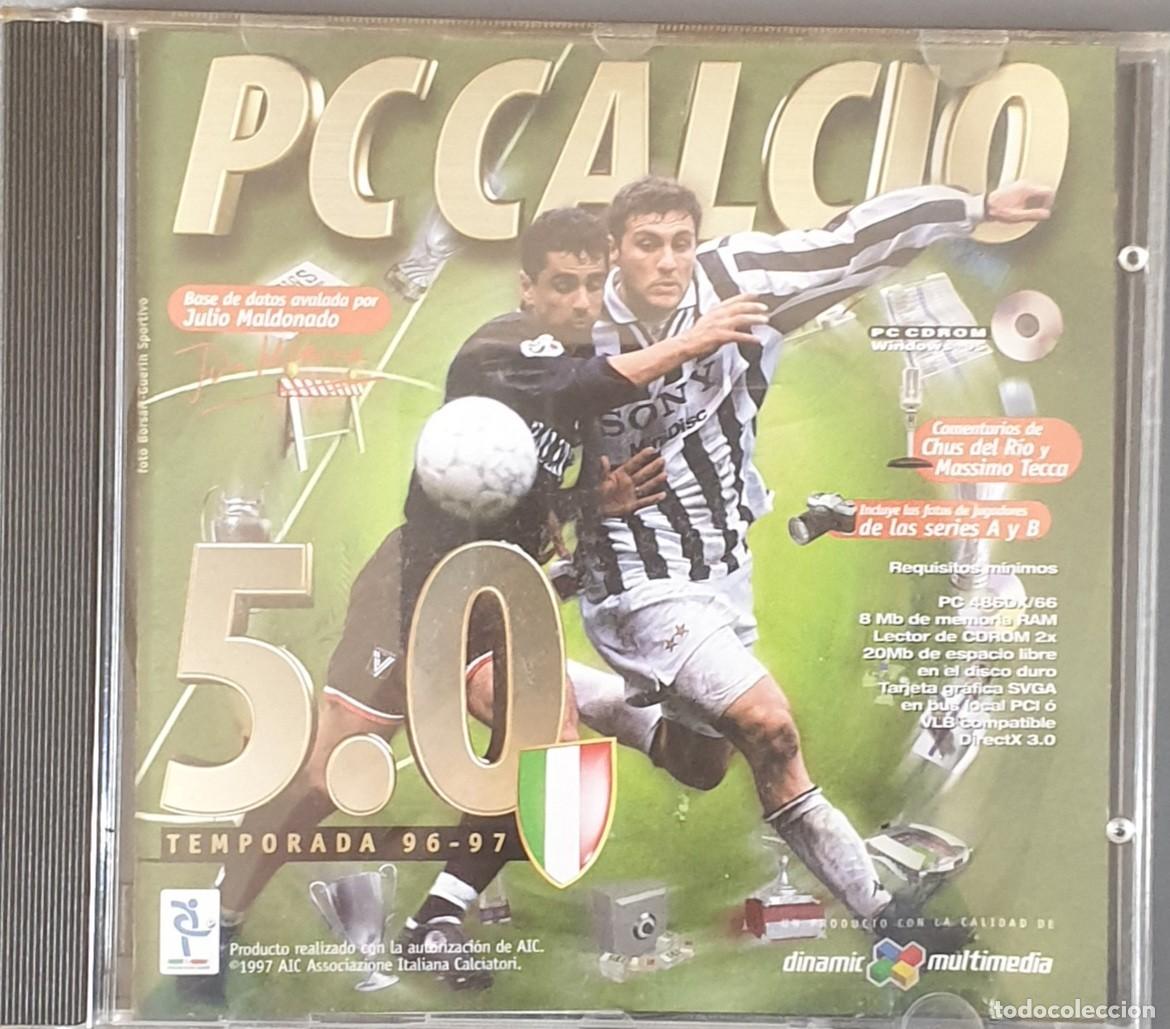 Videojuegos y consolas: Pc Calcio 5.0 Temporada 96/97 PC CD ROM Dinamic Multimedia - Foto 1