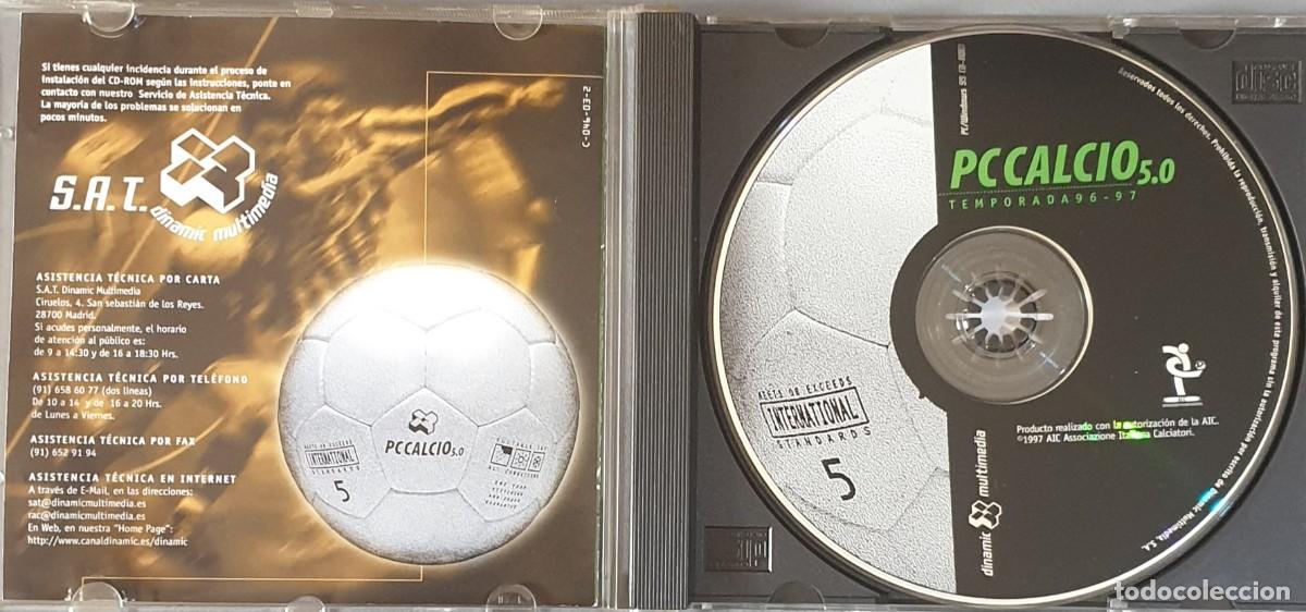 Videojuegos y consolas: Pc Calcio 5.0 Temporada 96/97 PC CD ROM Dinamic Multimedia - Foto 2