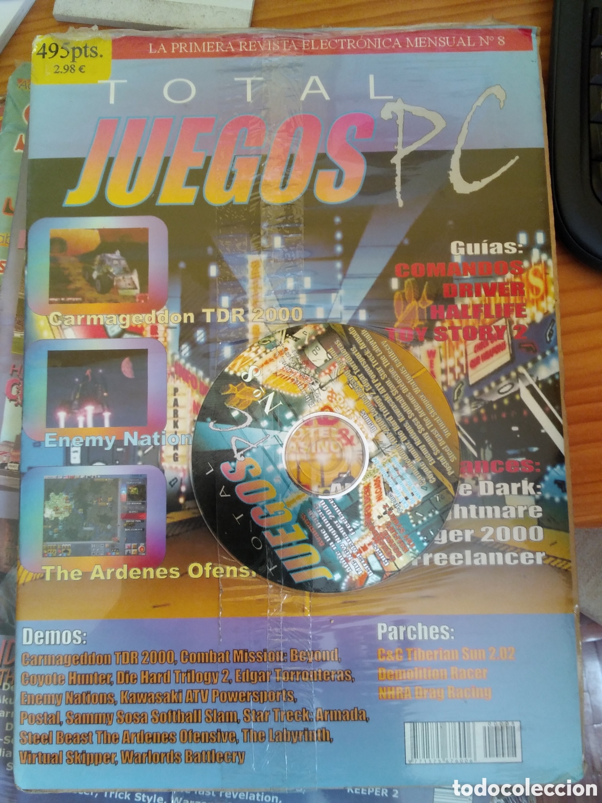 Videojuegos y consolas: Total juegos pc n&uacute;mero 8 incluye cd - Foto 1