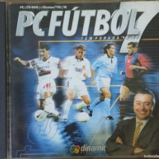 Videojuegos y Consolas: PC FUTBOL 7 TEMPORADA 98/99 PC CD ROM DINAMIC MULTIMEDIA