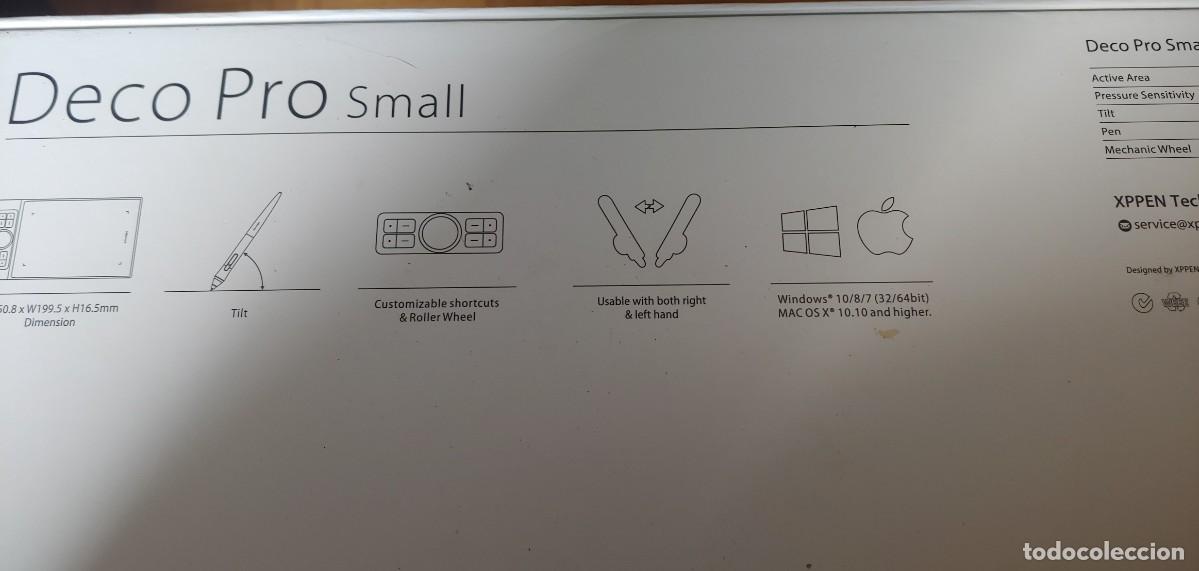 Videojuegos y consolas: TABLETA DE DIBUJO GRAFICO,DECO PRO SMALL. SPECIFICATION.XP-PEN. - Foto 4