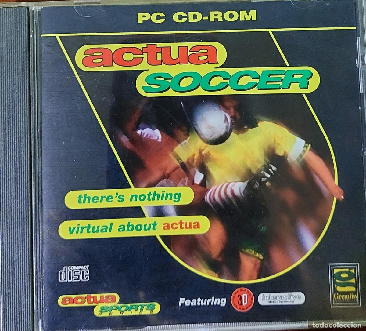Videojuegos y consolas: Actua Soccer PC CD-ROM - Foto 1