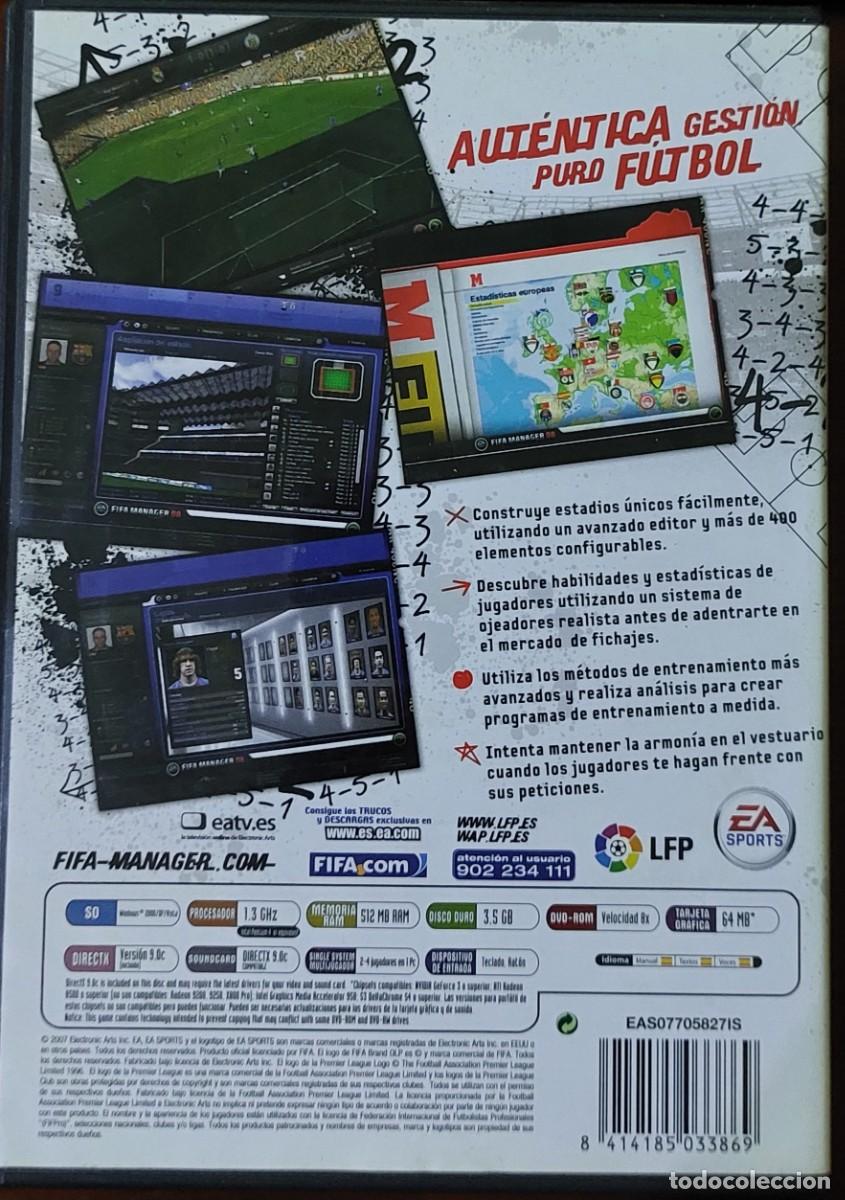 Videojuegos y consolas: Fifa Manager 08 EA Sports PC DVD-ROM - Foto 2