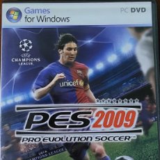Videojuegos y Consolas: PRO EVOLUTION SOCCER 2009 KONAMI PC DVD