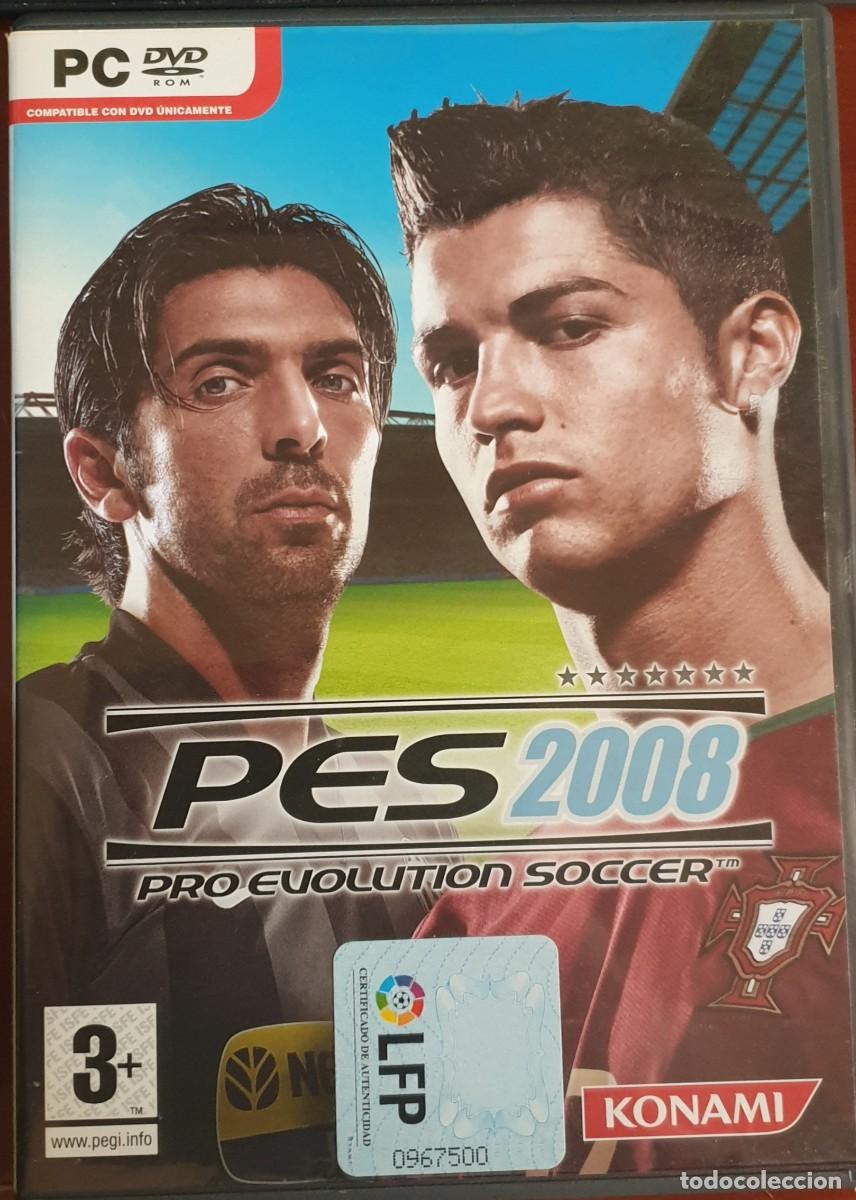 Videojuegos y consolas: Pro Evolution Soccer 2008 KONAMI PC DVD-ROM - Foto 1