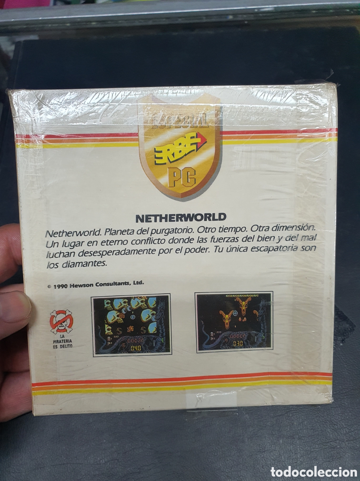 Videojuegos y consolas: Juego pc antiguo Netherworld marca ERBE - Foto 2