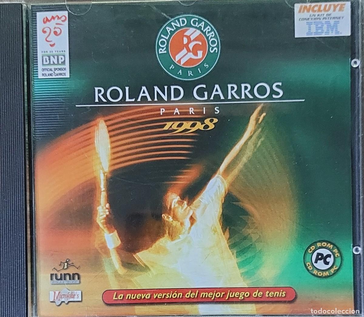 Videojuegos y consolas: Roland Garros Paris 1998 PC CD-ROM - Foto 1