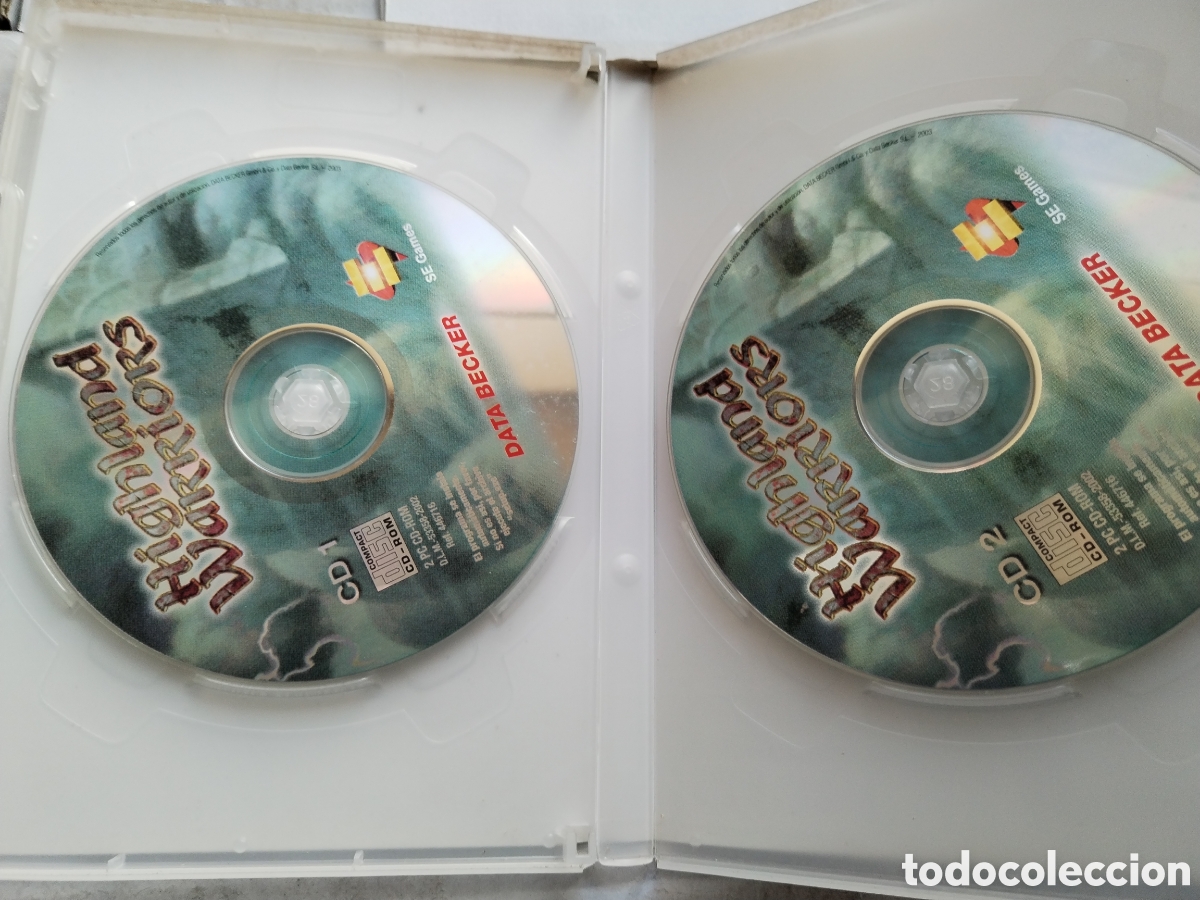 Videojuegos y consolas: HIGHLAND WARRIORS JUEGO PC 2 DISCOS - Foto 2
