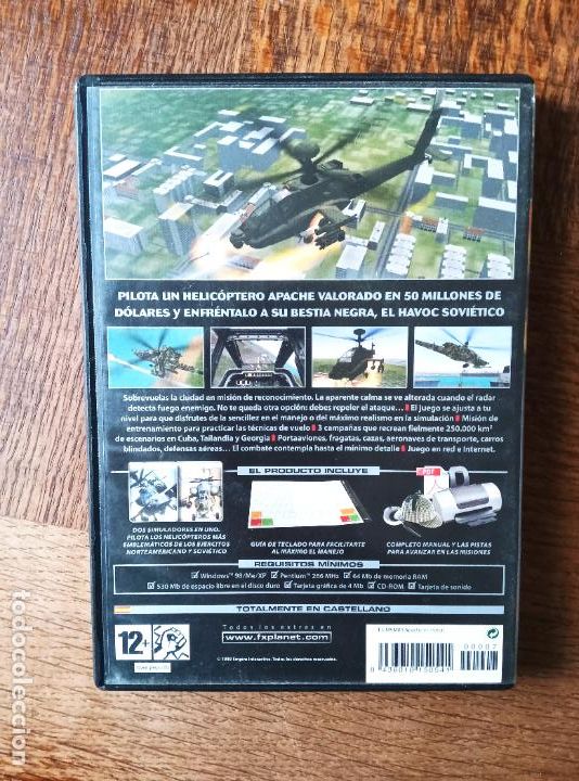 Videojuegos y consolas: APACHE WAR, ENEMY ENGAGED - CD ROM - PAL ESPA&Ntilde;A - - Foto 3