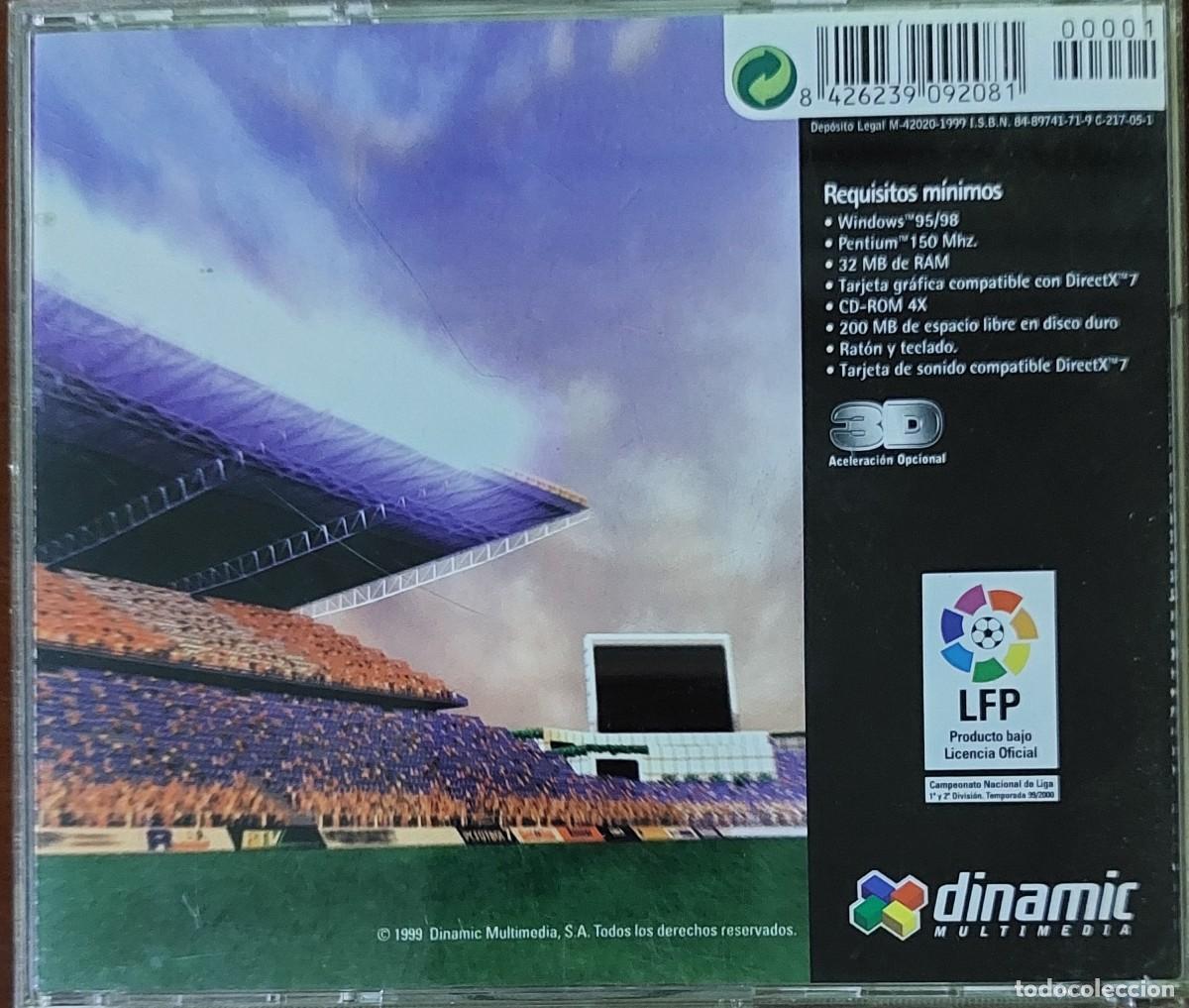 Videojuegos y consolas: Pc F&uacute;tbol 2000 Dinamic Multimedia PC CD-ROM - Foto 2