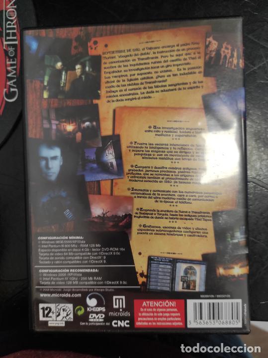 Videojuegos y consolas: DRACULA 3 LA SENDA DEL DRAGON PC DVD - Foto 3