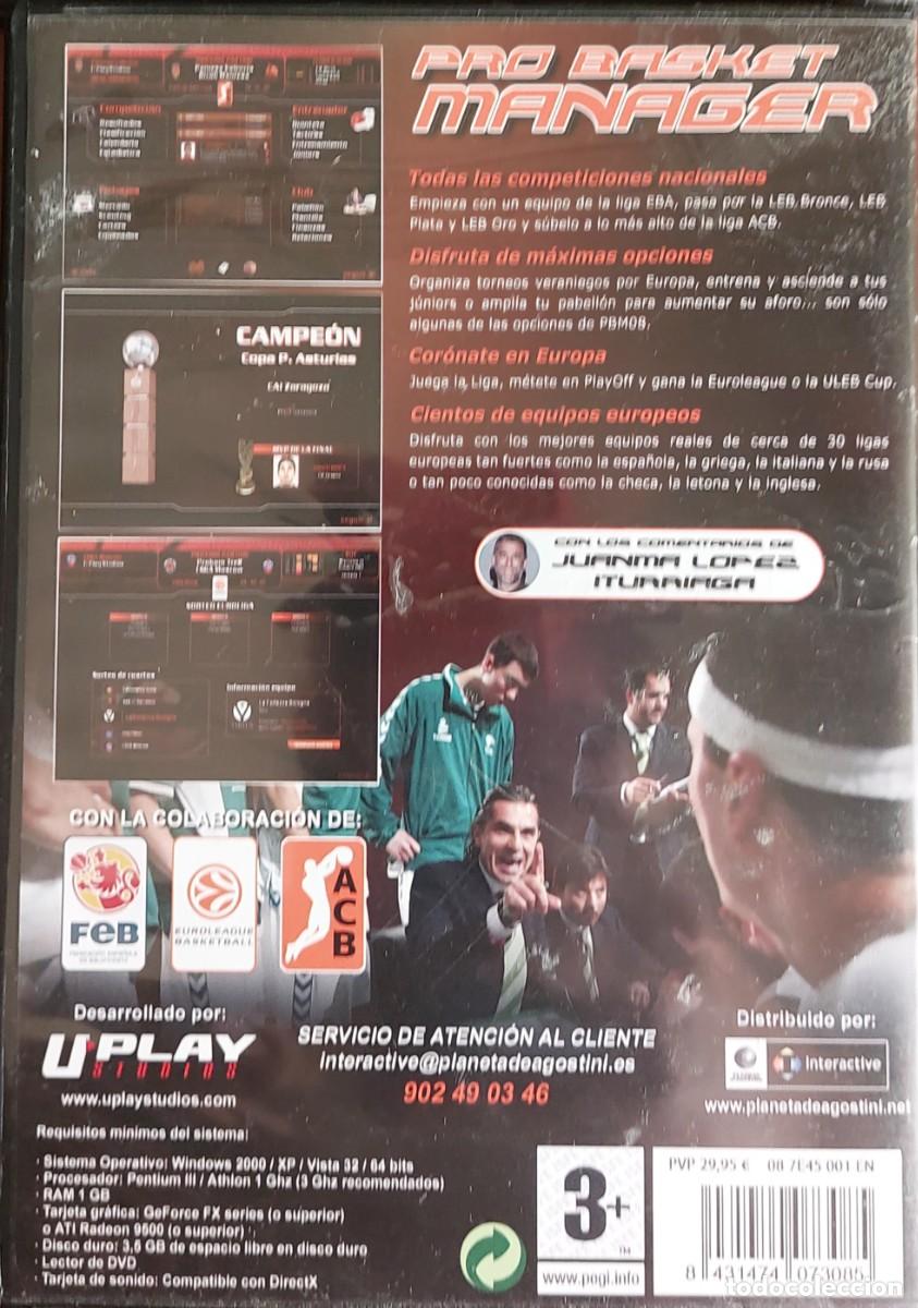 Videojuegos y consolas: PRO BASKET MANAGER UPLAY ESTUDIOS PC DVD-ROM - Foto 3