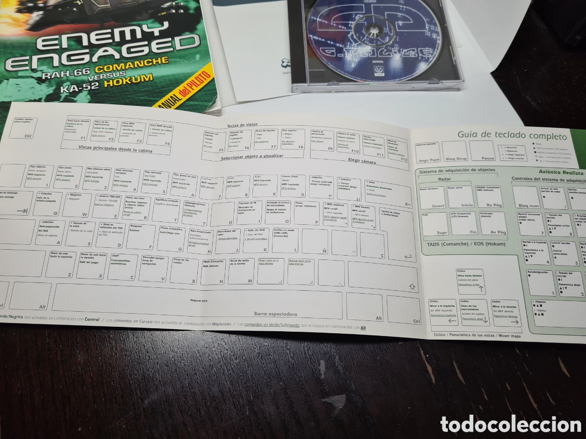 Videojuegos y consolas: ESTUCHE JUEGO ENEMY ENGAGED COMANCHE VS HOKUM CON INSTRUCCIONES - Foto 4