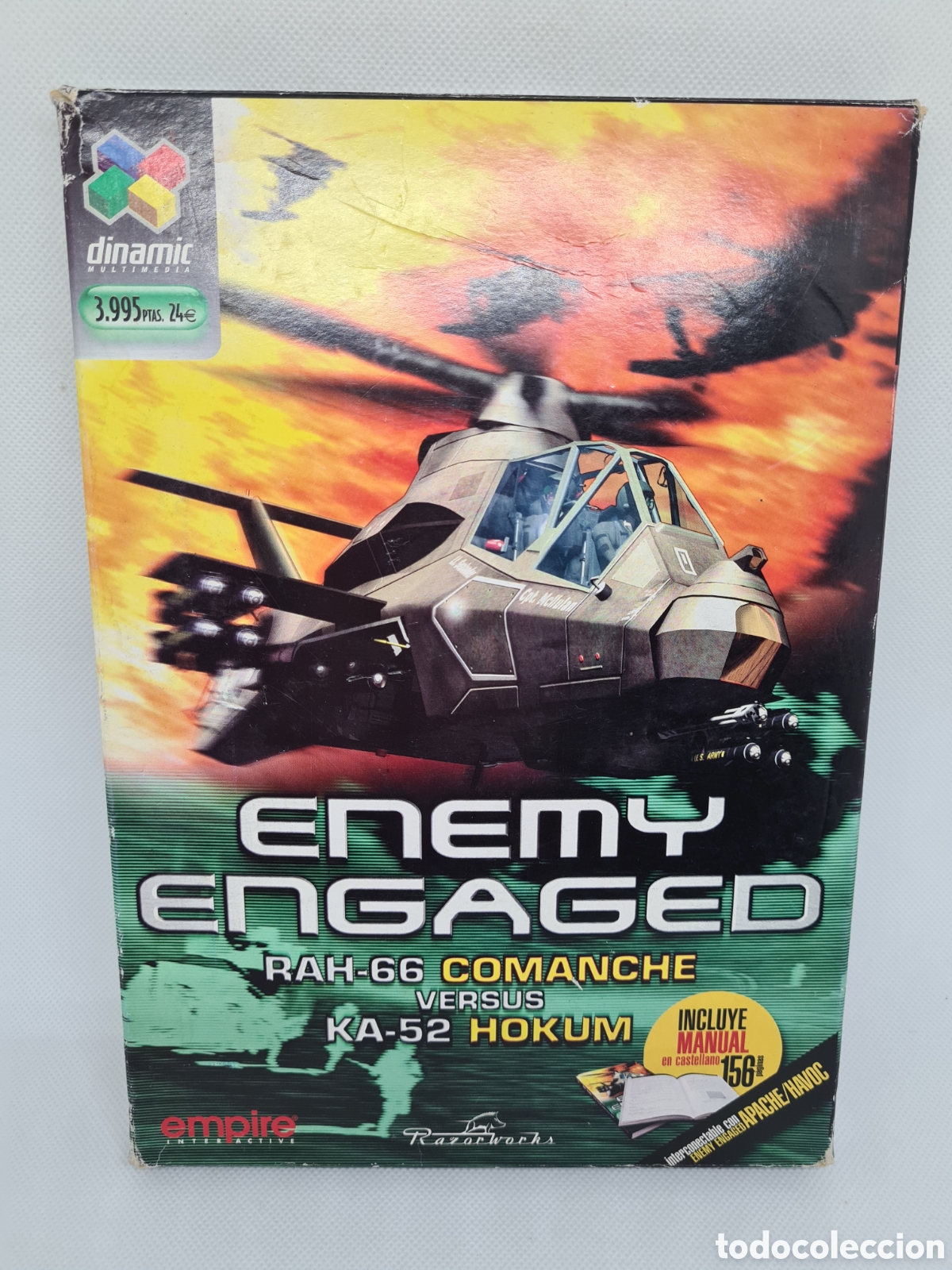 Videojuegos y consolas: ESTUCHE JUEGO ENEMY ENGAGED COMANCHE VS HOKUM CON INSTRUCCIONES - Foto 2