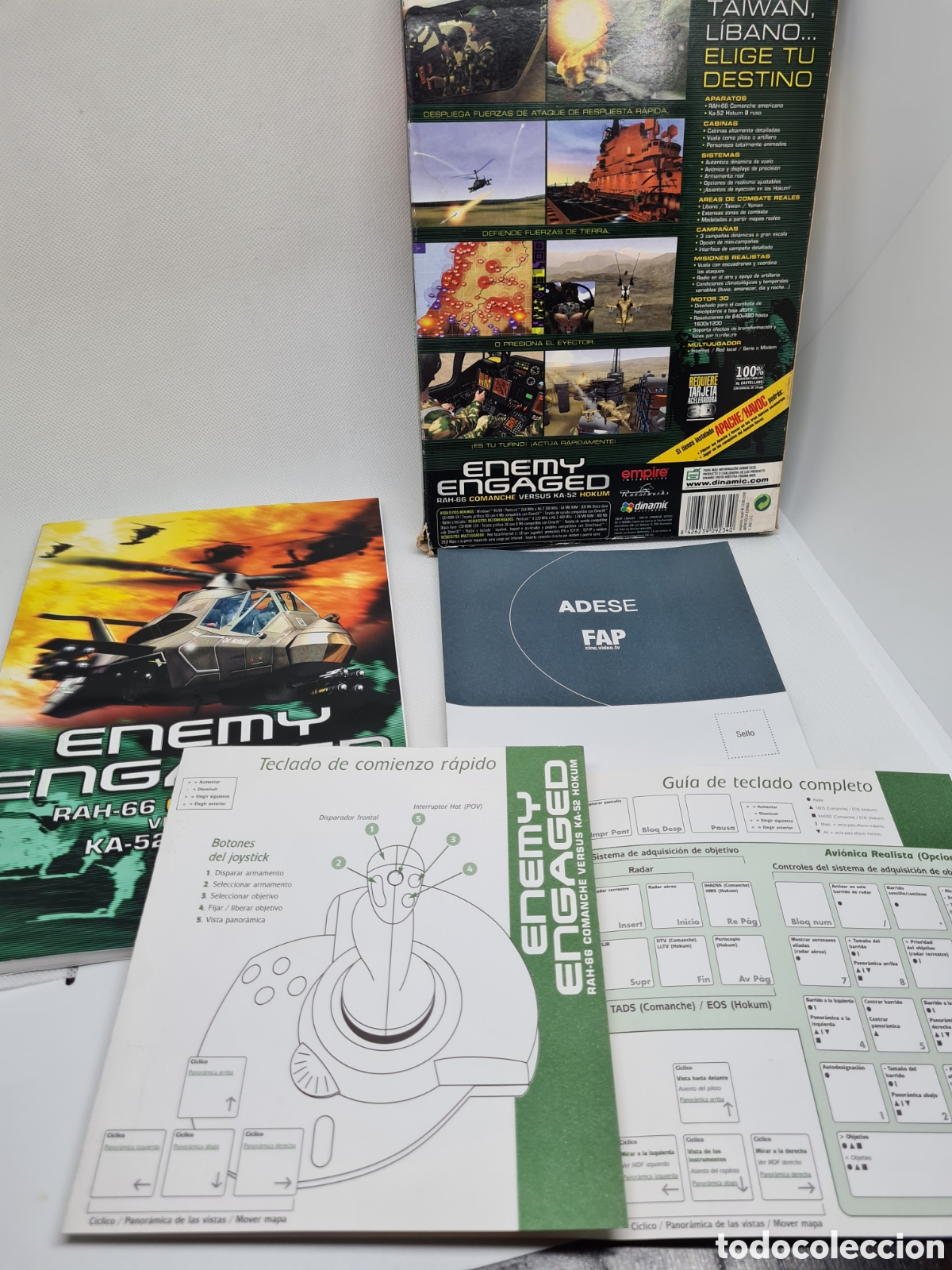 Videojuegos y consolas: ESTUCHE JUEGO ENEMY ENGAGED COMANCHE VS HOKUM CON INSTRUCCIONES - Foto 3
