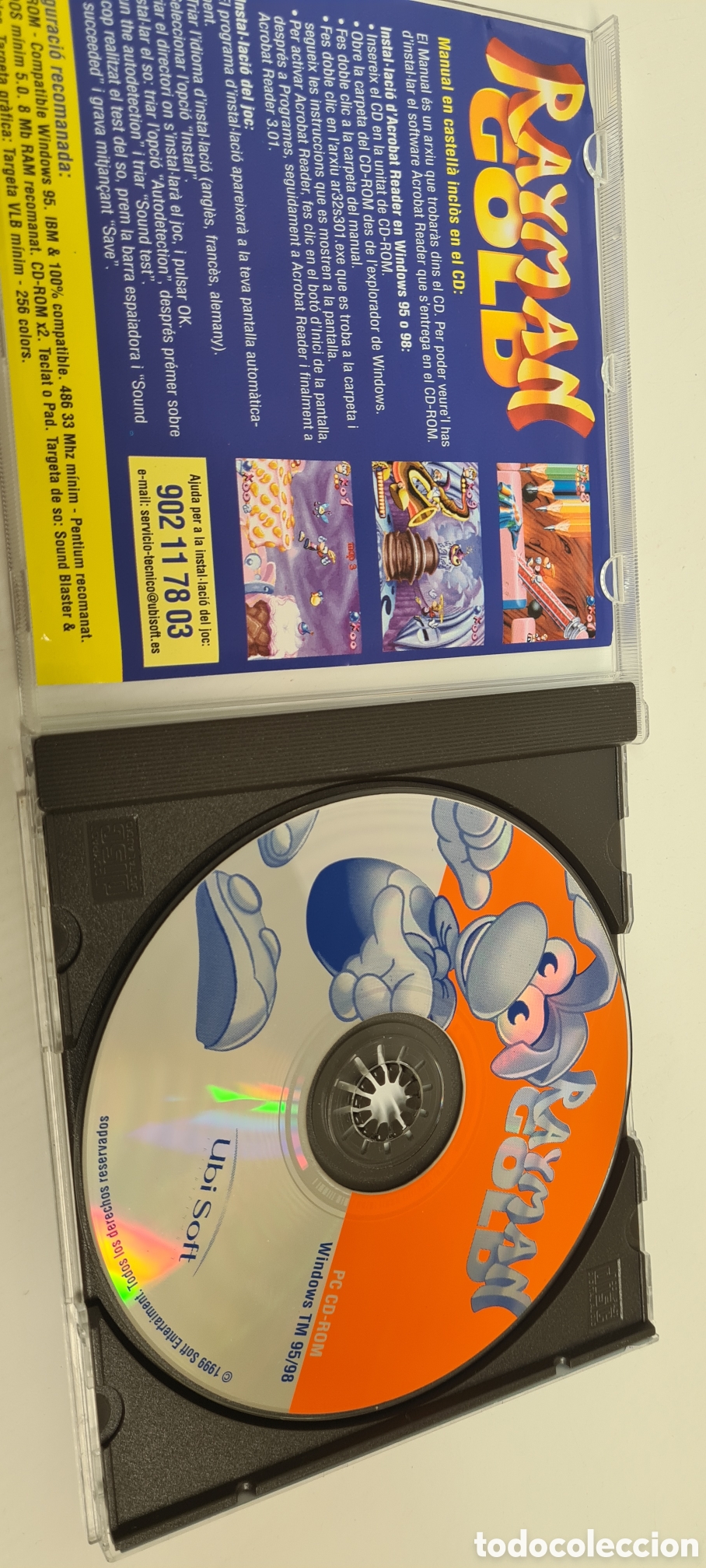 Videojuegos y consolas: Juego PC RAYMAN GOLD - Foto 3