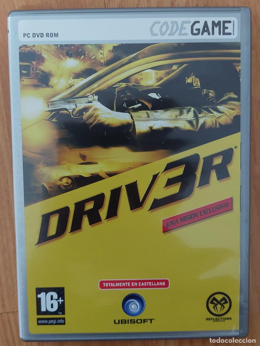 Videojuegos y consolas: Juego PC Driver 3 Una Misi&oacute;n Exclusiva. Espa&ntilde;ol. 2005 Ubisoft Codegame - Foto 1