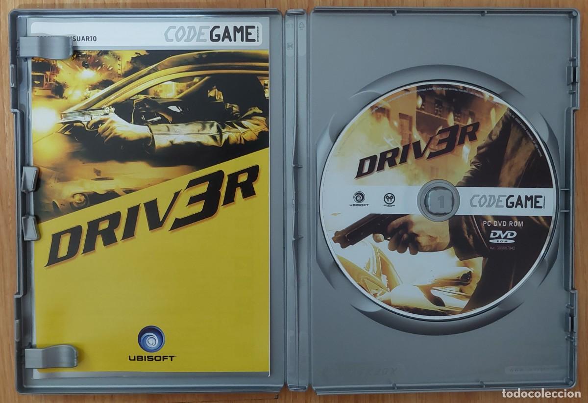 Videojuegos y consolas: Juego PC Driver 3 Una Misi&oacute;n Exclusiva. Espa&ntilde;ol. 2005 Ubisoft Codegame - Foto 3