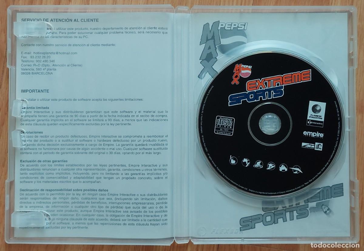 Videojuegos y consolas: Juego PC Extreme Sports Pepsi Max. 2001 Empire Interactive, Interloop Studios - Foto 3