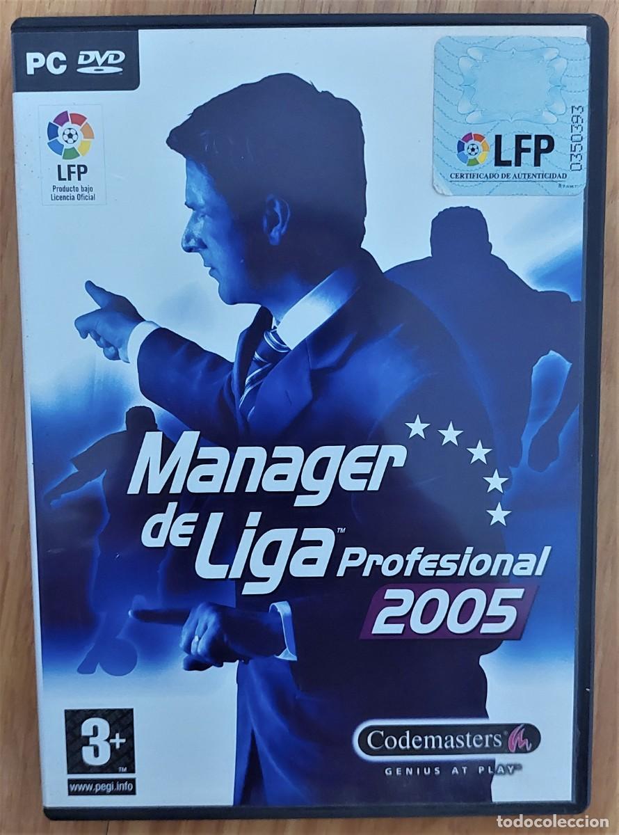 Videojuegos y consolas: Juego PC Manager de Liga Profesional 2005. Espa&ntilde;ol. 2004 Codemasters Software - Foto 1