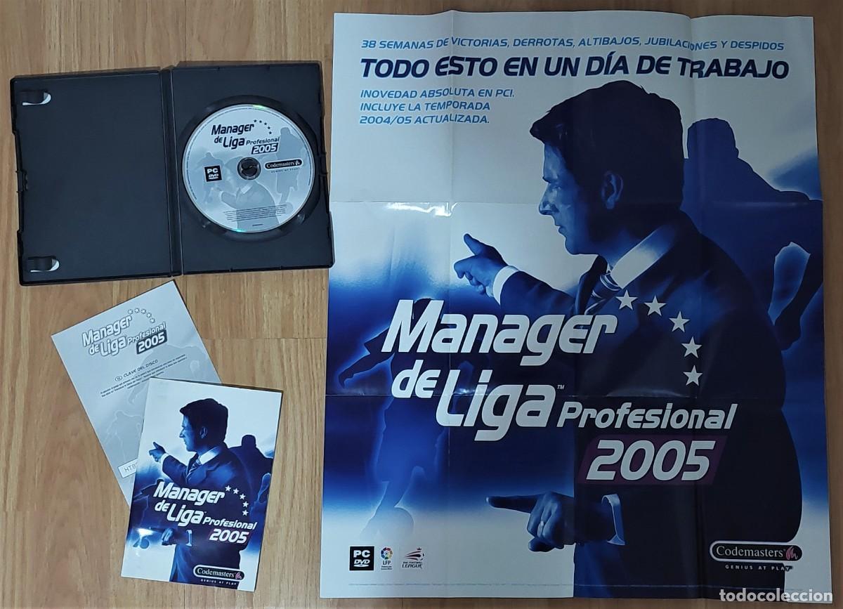 Videojuegos y consolas: Juego PC Manager de Liga Profesional 2005. Espa&ntilde;ol. 2004 Codemasters Software - Foto 3