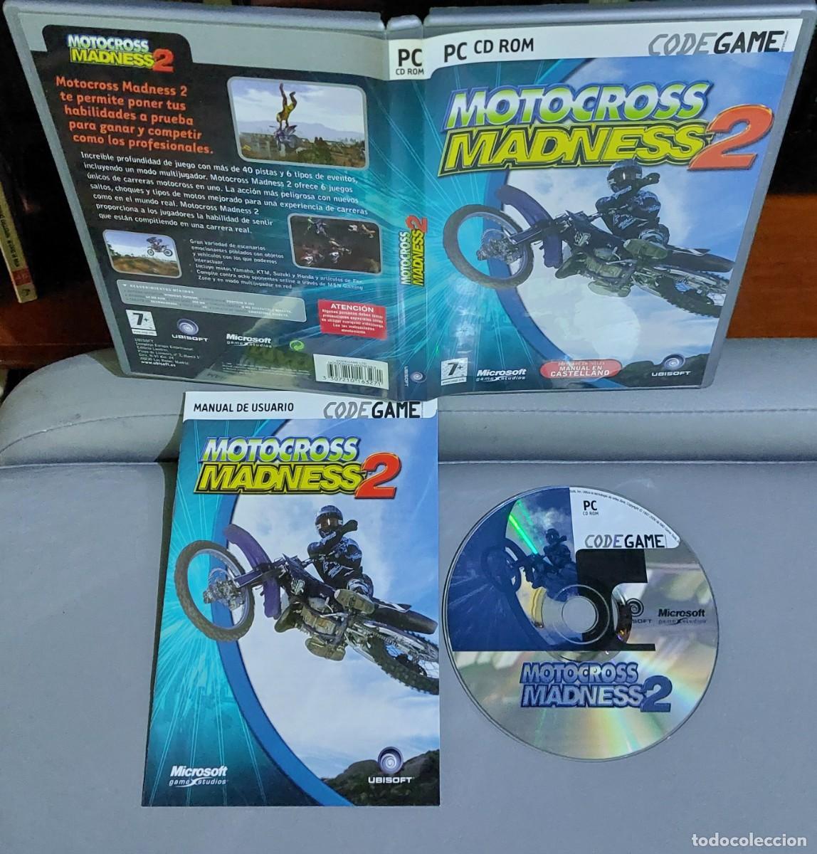 Videojuegos y consolas: MotoCross Madness 2 CODEGAME PC CD-ROM - Foto 1