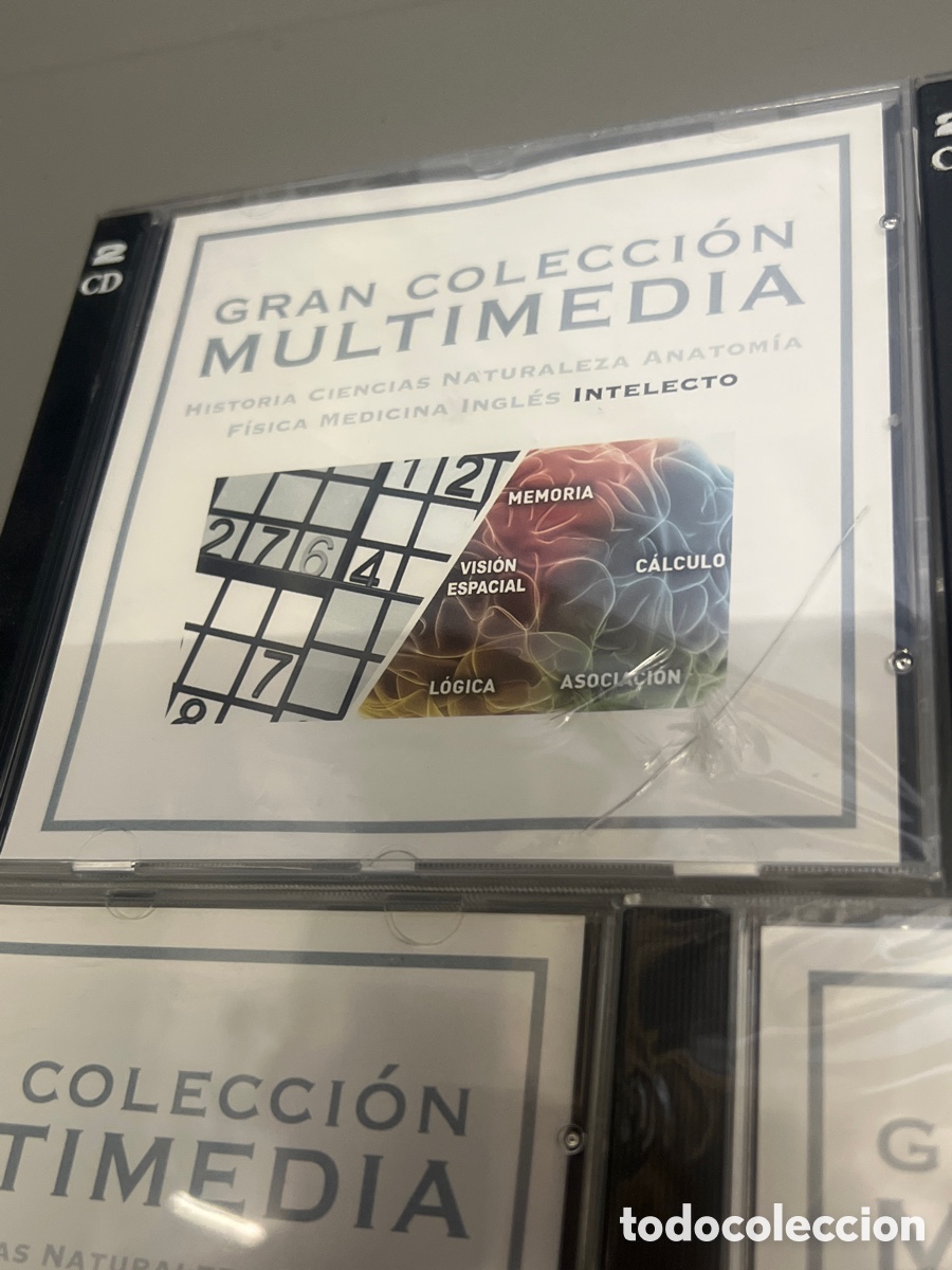Videojuegos y consolas: T1/A3/60. PC GRAN COLECCI&Oacute;N MULTIMEDIA 5 CDS - Foto 2