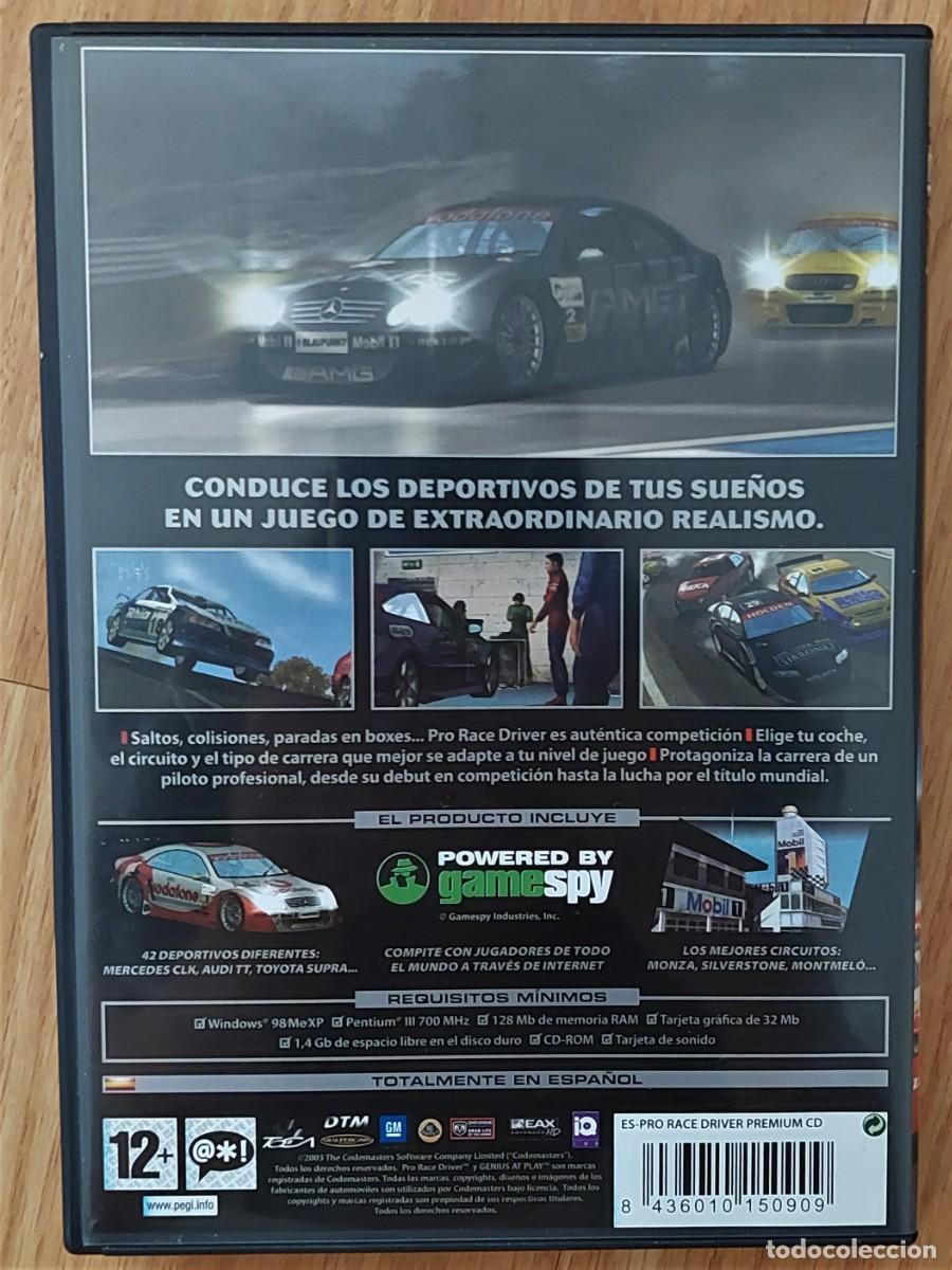 Videojuegos y consolas: Juego PC Pro Race Driver. Espa&ntilde;ol. 2003 Codemasters, FX Interactive - Foto 2