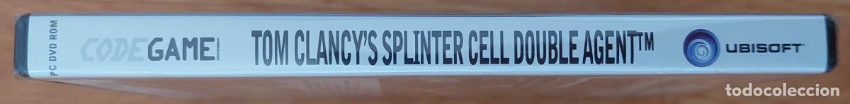Videojuegos y consolas: Juego PC Tom Clancys Splinter Cell Double Agent PRECINTADO. Espa&ntilde;ol. 2006 Ubi Soft Codegame - Foto 4