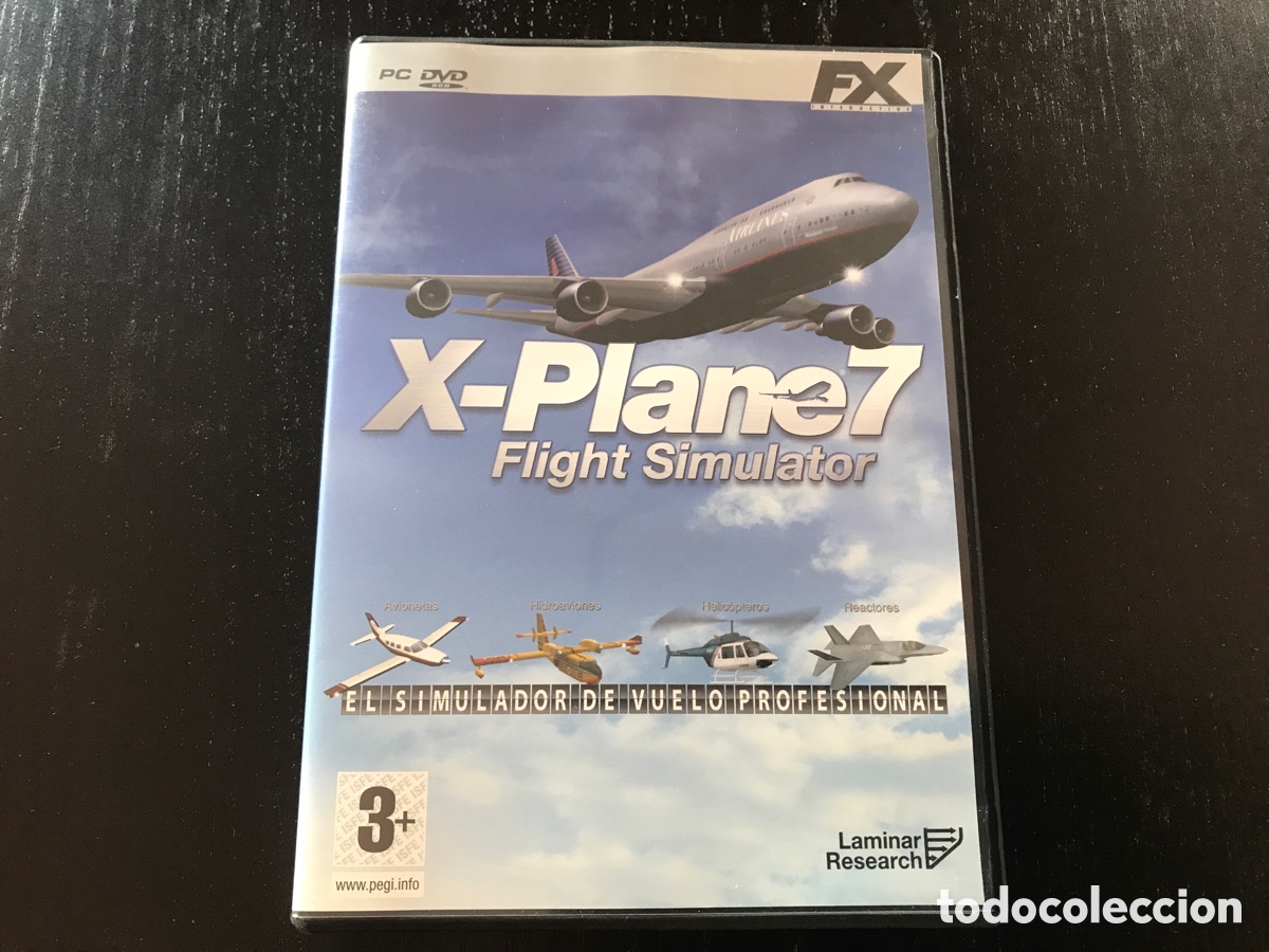 Videojuegos y consolas: X-Plane 7 Flight Simulator juego PC - Foto 1