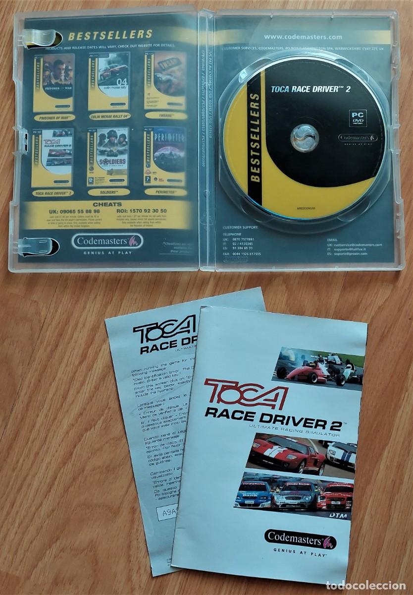 Videojuegos y consolas: Juego PC Toca Race Driver 2. Espa&ntilde;ol. 2004 Codemasters - Foto 3