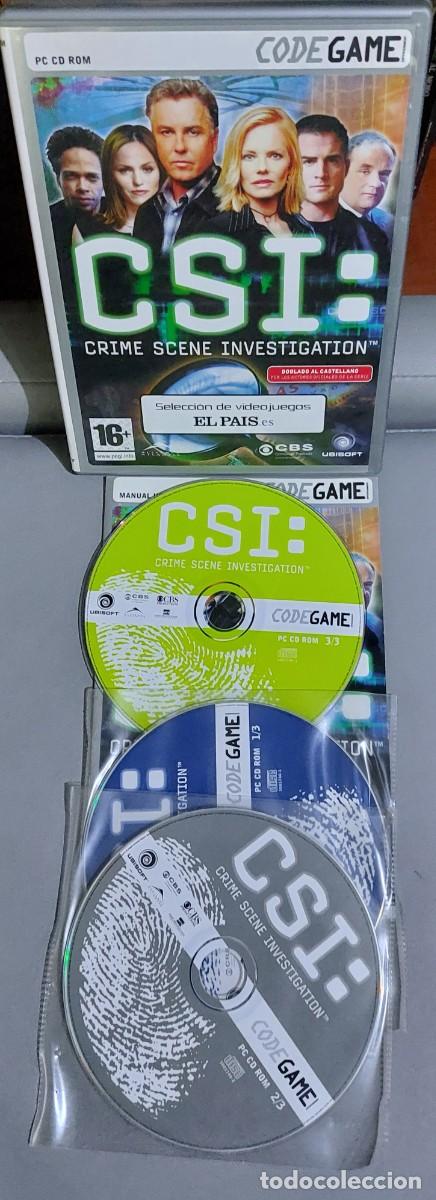 Videojuegos y consolas: CSI: Crime Scene Investigation UBISOFT PC CD-ROM - Foto 1