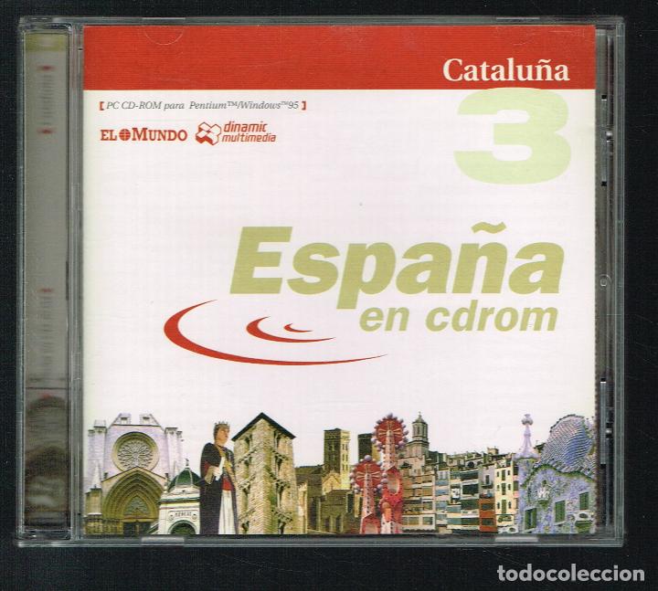 Videojuegos y consolas: ESPA&Ntilde;A EN CDROM N&ordm; 3 - CATALU&Ntilde;A - 1998 - Foto 1
