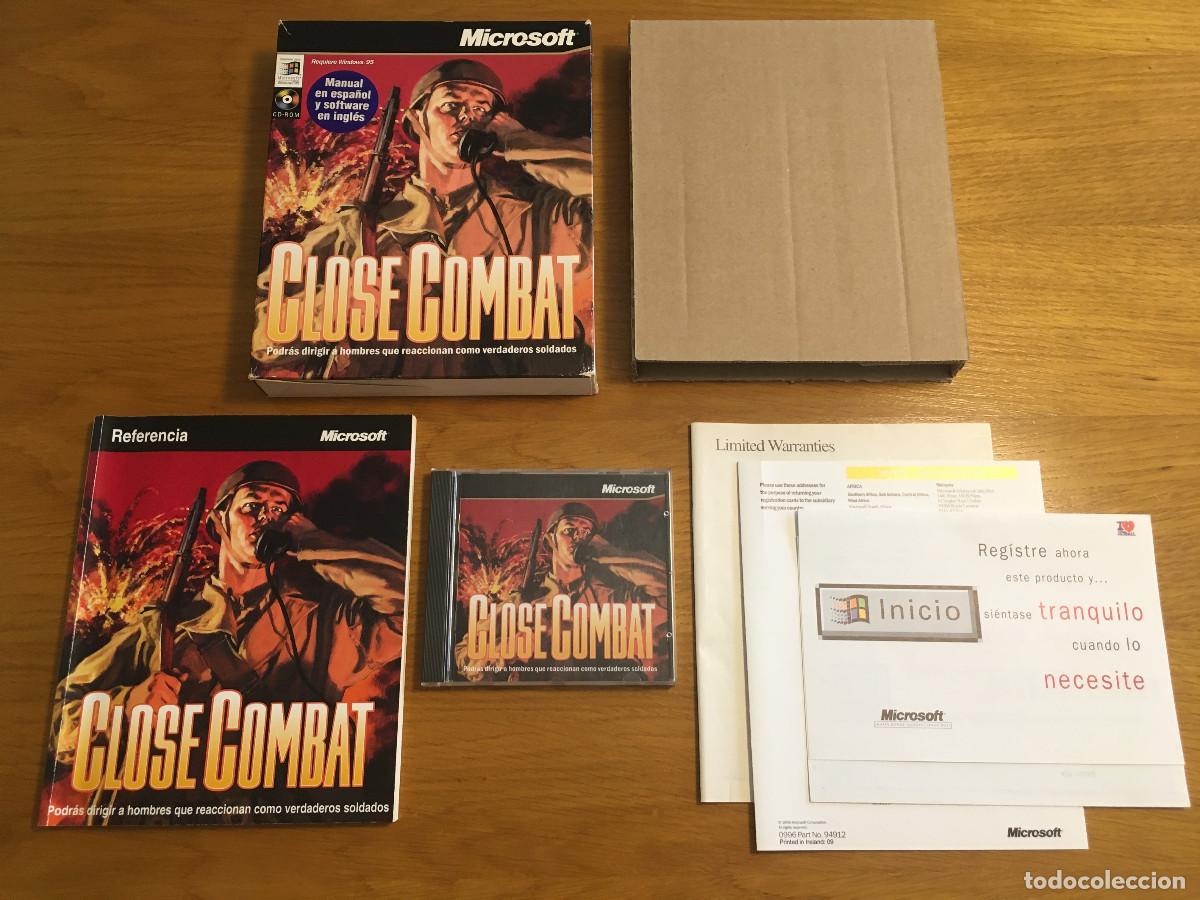 Videojuegos y consolas: Microsoft Close Combat caja grande PC - Foto 5