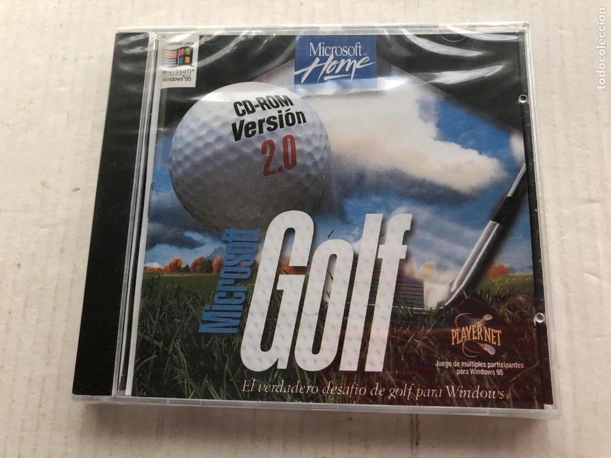 Videojuegos y consolas: GOLF MICROSOFT - NUEVO PRECINTADO - PC CD KREATEN - Foto 1