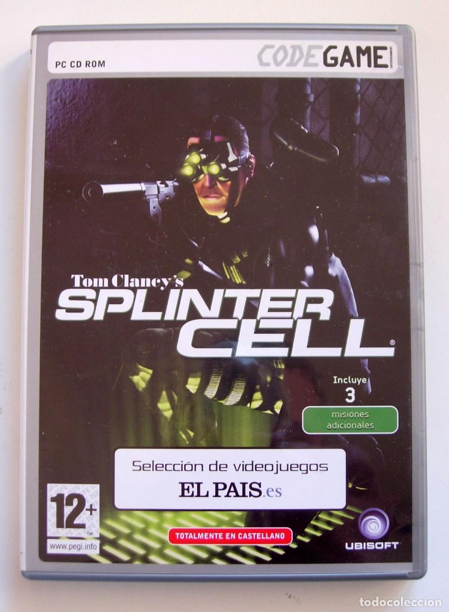 Videojuegos y consolas: Juego para PC Tom Clancys Splinter Cell (4CD-ROM) - Foto 1