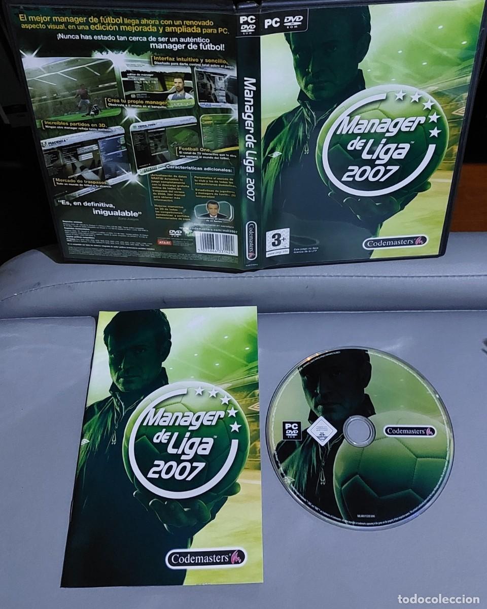 Videojuegos y consolas: Manager de Liga 2007 CODEMASTERS PC DVD-ROM - Foto 1