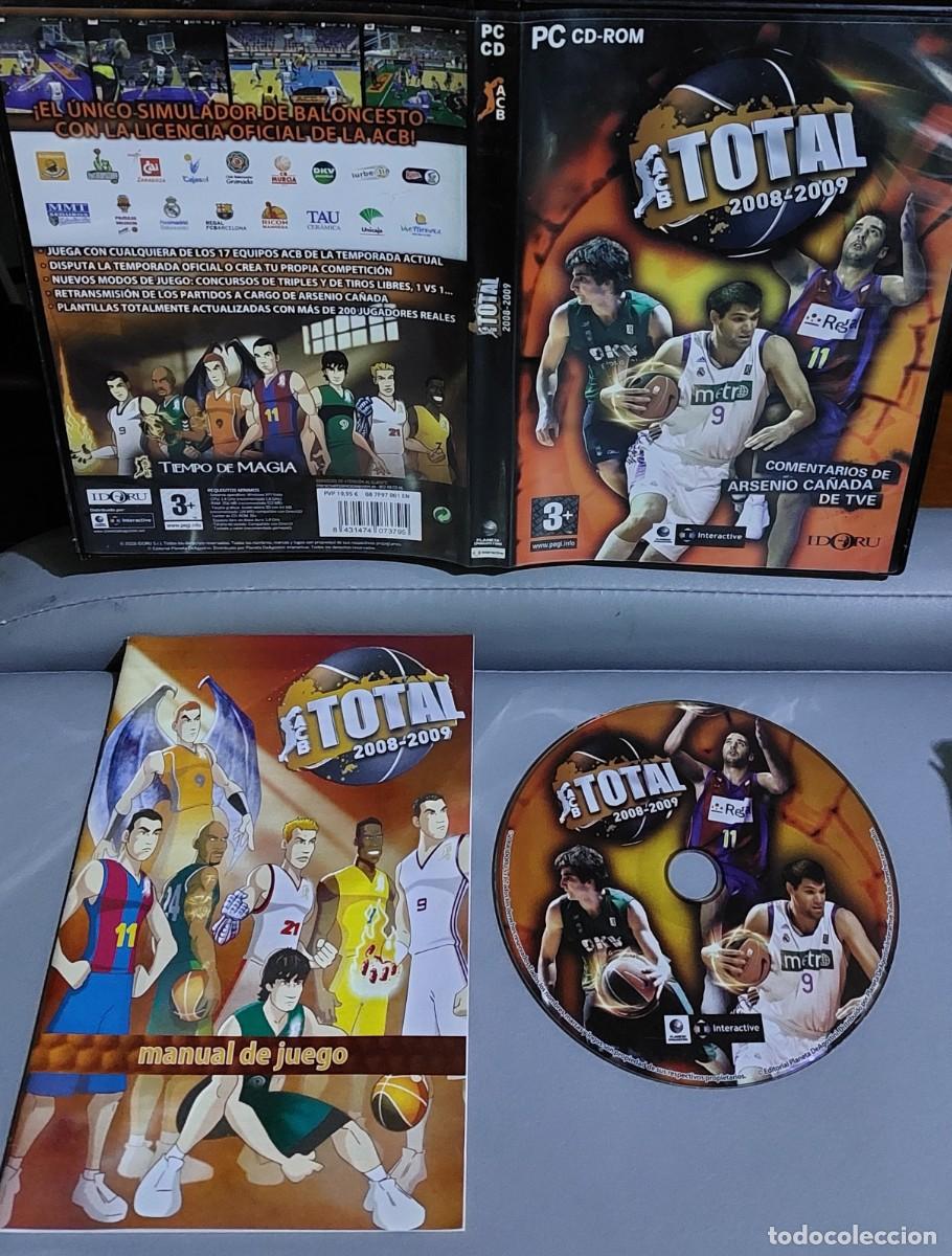 Videojuegos y consolas: ACB TOTAL TEMPORADA 2008-2009 INTERACTIVE PC CD-ROM - Foto 1
