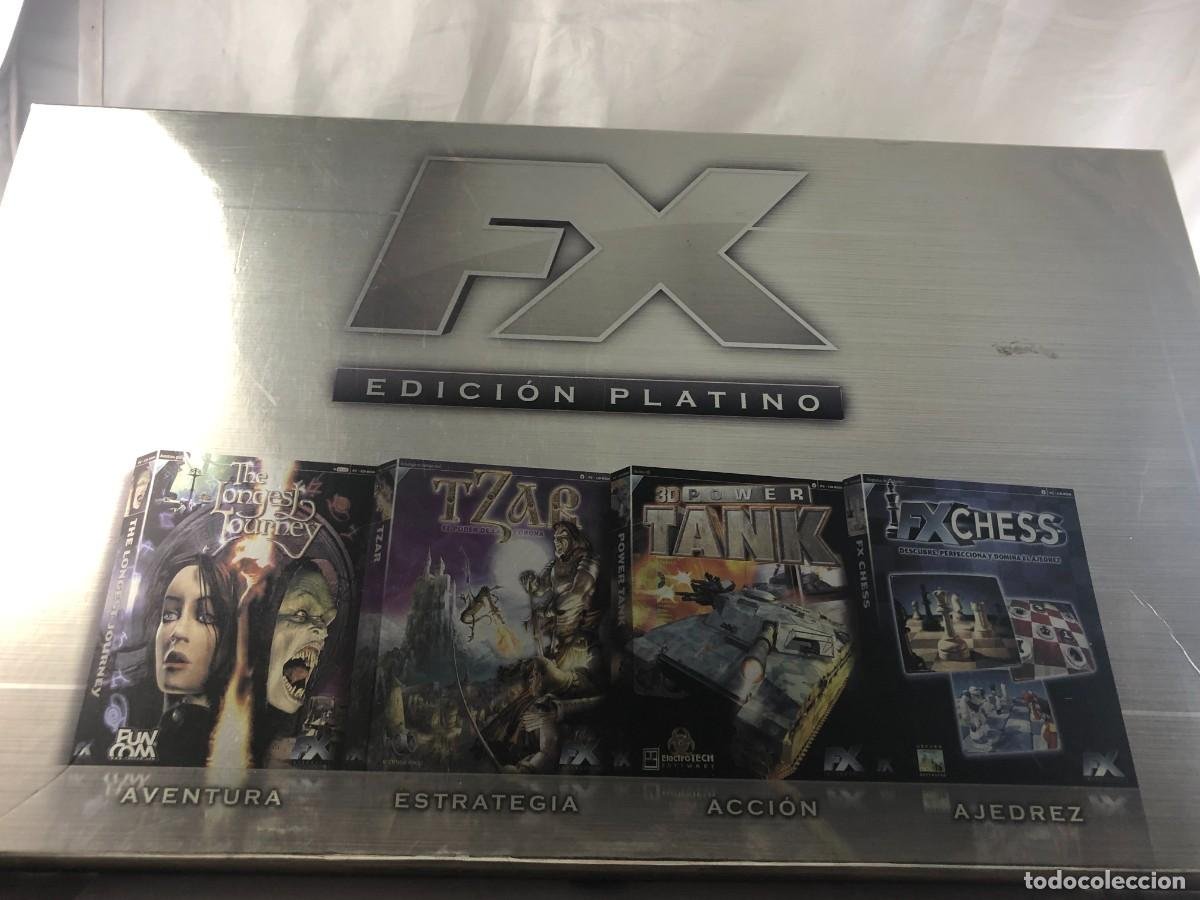 Lote de 49 Juegos FX en 25 títulos nuevos Precintados Leer listado  Colección juegos para PC FX