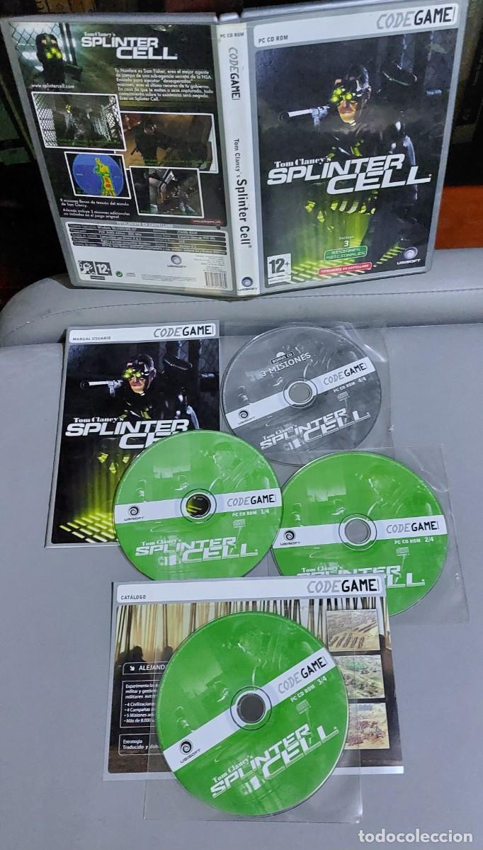 Videojuegos y consolas: Tom Clancy&acute;s Sprinter Cell (3 misiones adicionales) UBISOFT CODEGAME PC CD-ROM - Foto 1