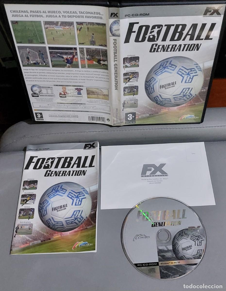 Videojuegos y consolas: Football Generation FX INTERACTIVE PC CD-ROM - Foto 1