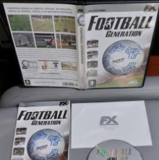 Videojuegos y Consolas: FOOTBALL GENERATION FX INTERACTIVE PC CD-ROM
