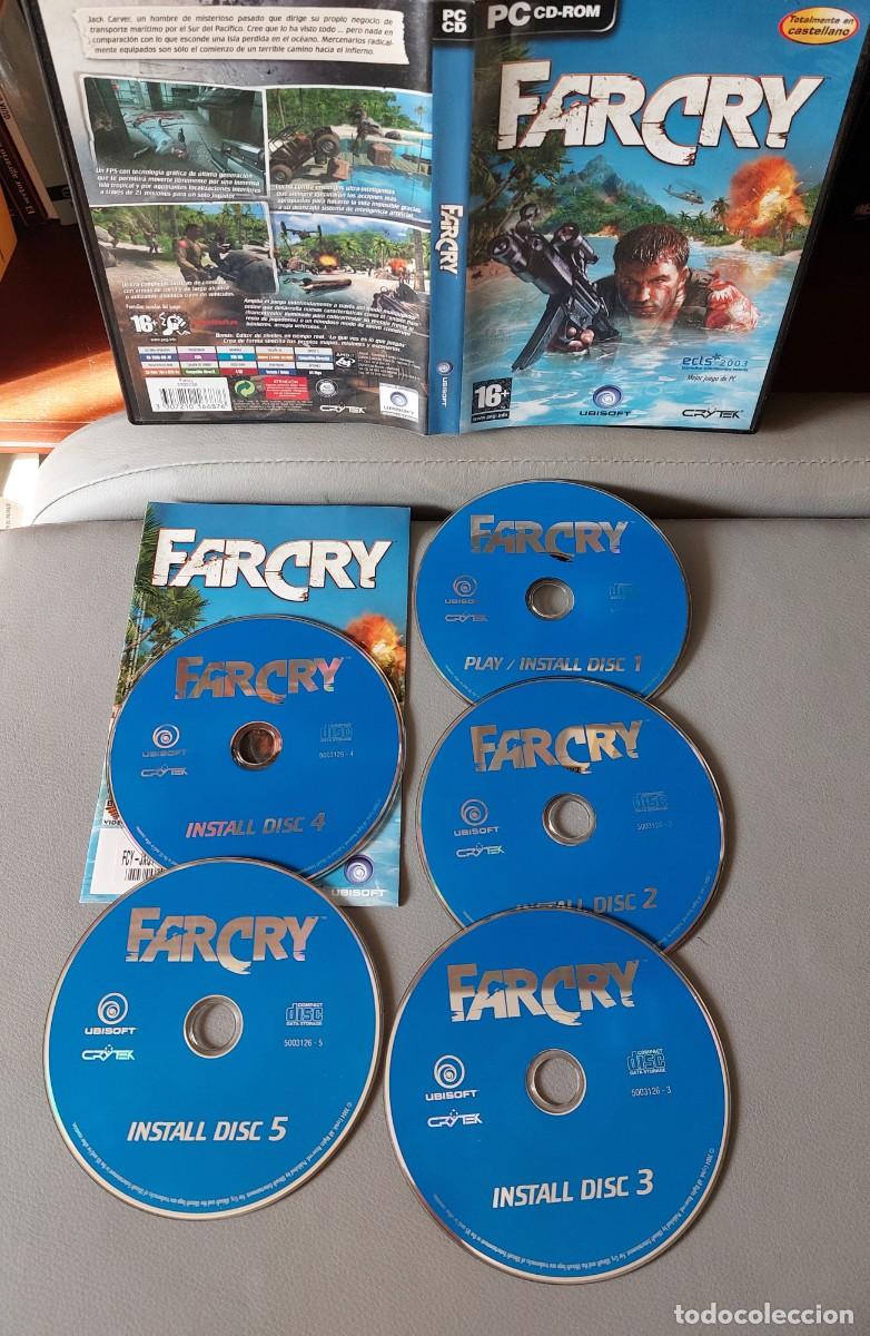 Videojuegos y consolas: FARCRY (5 DISCOS) UBISOFT PC CD-ROM - Foto 1