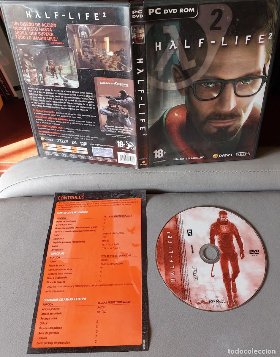 Videojuegos y consolas: Half-Life2 ACCI&Oacute;N 3D SIERRA PC DVD-ROM - Foto 1