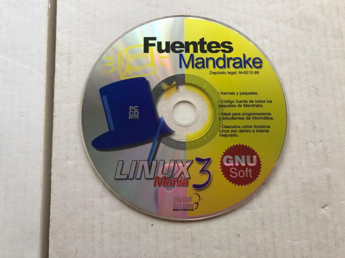 Videojuegos y consolas: FUENTES MANDRAKE LINUX 3 - KREATEN PC - Foto 1