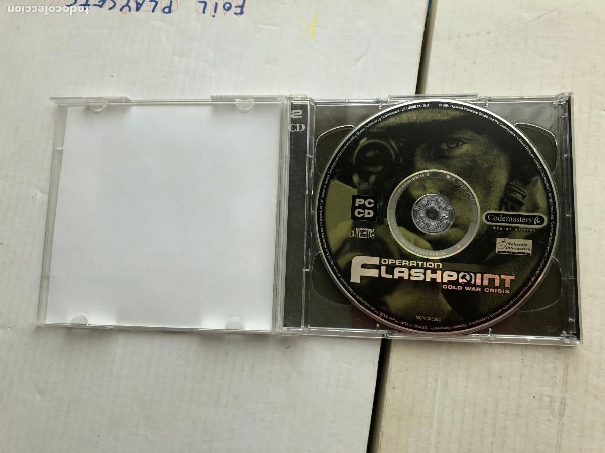 Videojuegos y consolas: OPERATION FLASHPOINT COLD WAR CRISIS GOLD EDITION - CODEMASTER - PC CD 2 CDS KREATEN - Foto 2