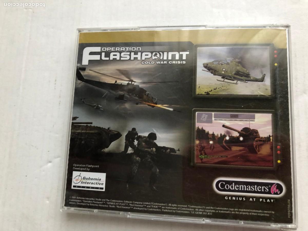 Videojuegos y consolas: OPERATION FLASHPOINT COLD WAR CRISIS GOLD EDITION - CODEMASTER - PC CD 2 CDS KREATEN - Foto 4