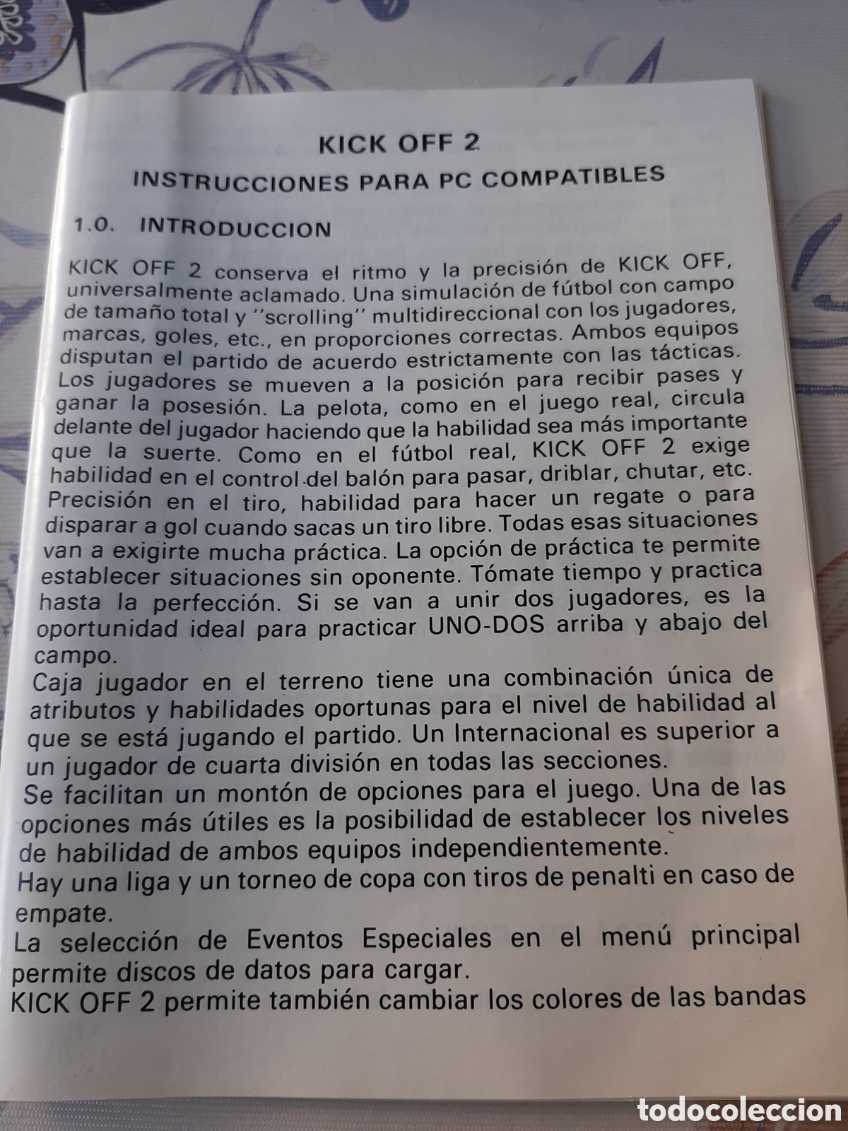 Videojuegos y consolas: JUEGO PC KICK OFF 2 ANCO 1990 - Foto 4