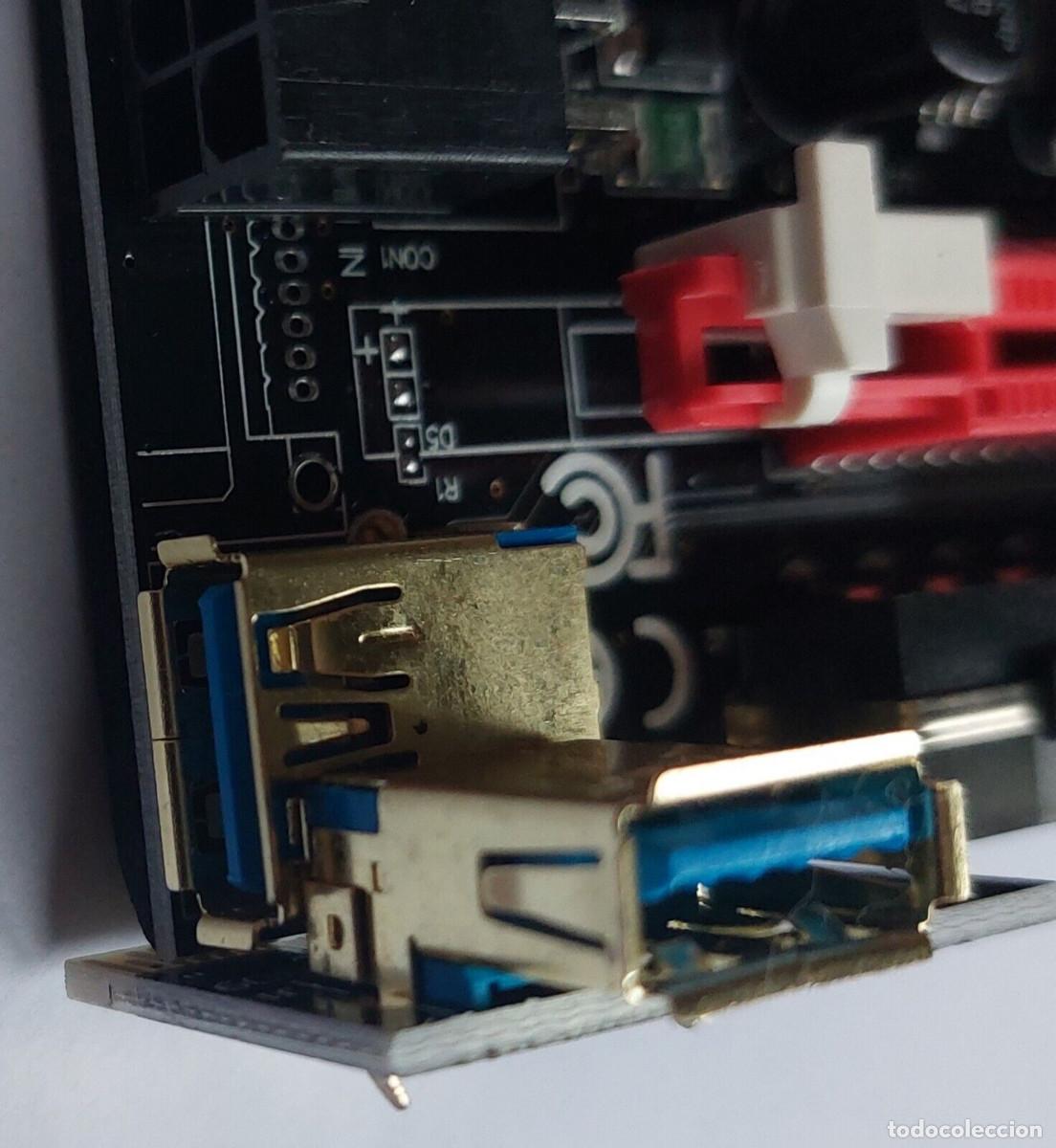 Videojuegos y consolas: Riser PCIE para Tarjeta Gr&aacute;fica GPU Versi&oacute;n 009s Con Cable De 60 Cm - Foto 4