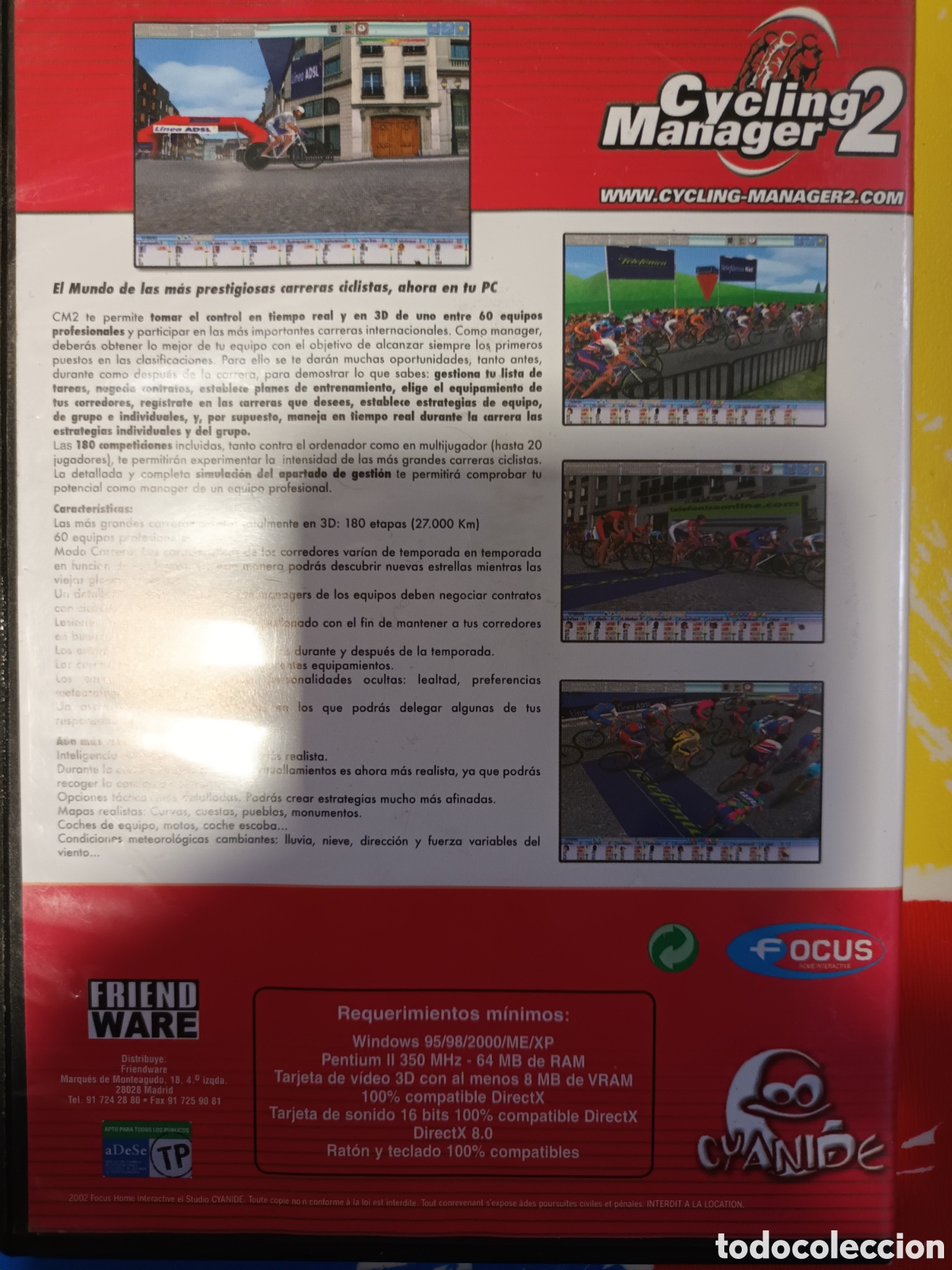 Videojuegos y consolas: Cycling manager 2 PC - Foto 2